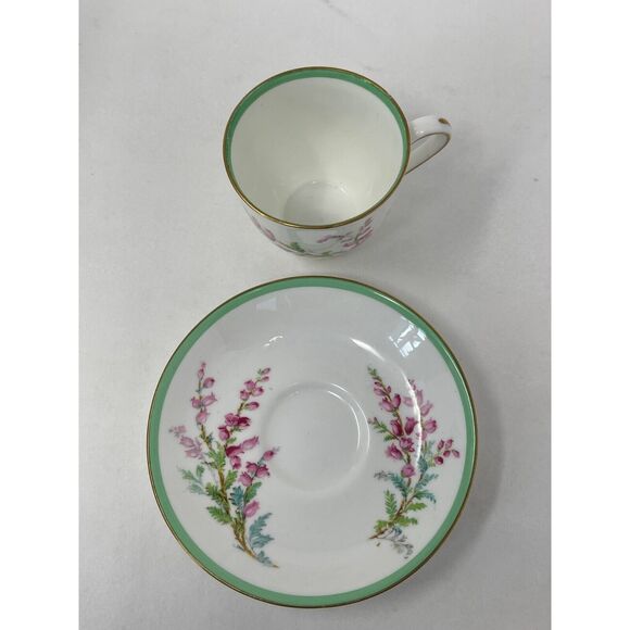 Royal Doulton Bell Heather Demitasse Coffee Tea Cup 4788 Espresso Circa 1940s - Picture 3 of 11